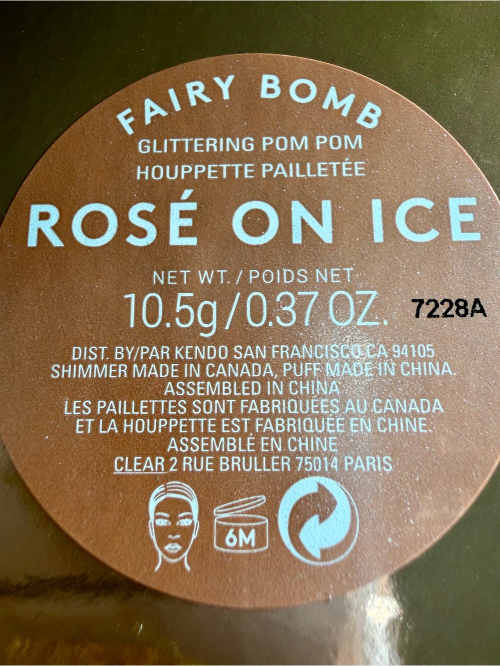 Fenty Beauty Limited Edition Fairy 🧚Bomb in Rose on Ice - Picture 5 of 5